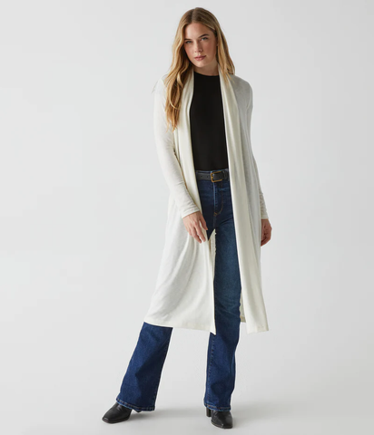 The Izzy Longline Duster Cozy Cardigan