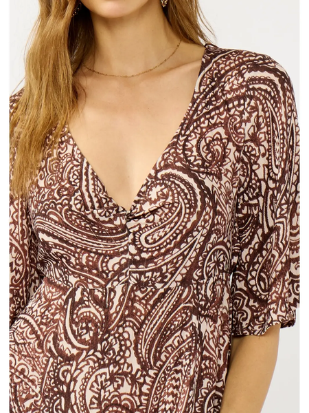 The Paulina Paisley Dress