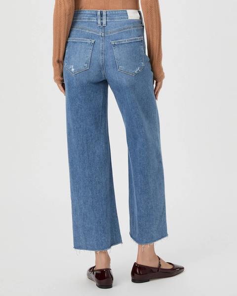 The Anessa W/ Set In Pockets + Raw Hem - Sunnie Distressed