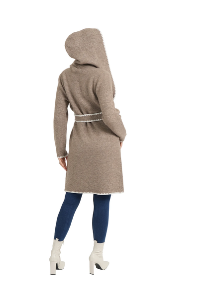 The Kamila Hoodie Wrap Cardigan
