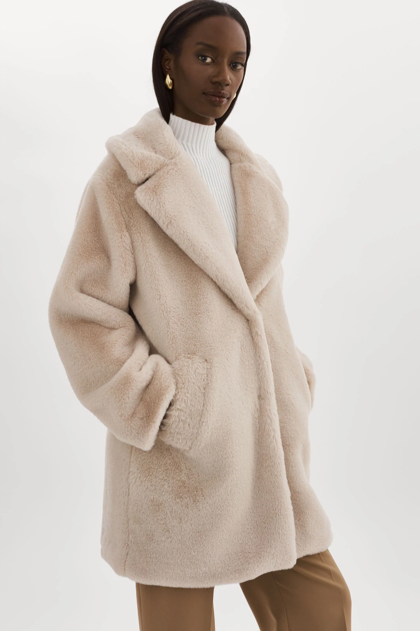 The Linnea Faux Fur Coat