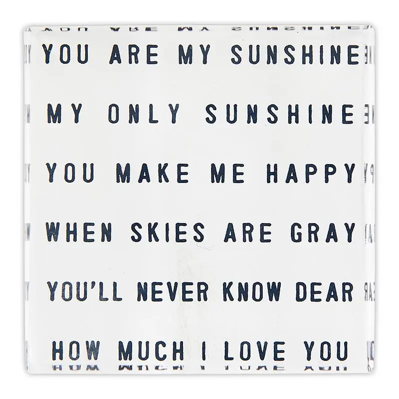 The Lucite Block - You Are My Sunshine