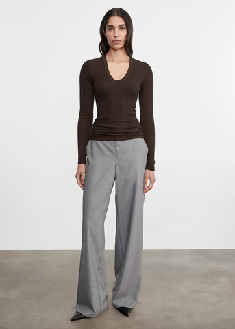 The Silk Rib L/S U