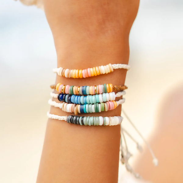 The Braided Puka Shell Bracelet
