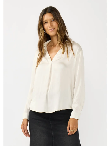 The Sofia Satin Blouse