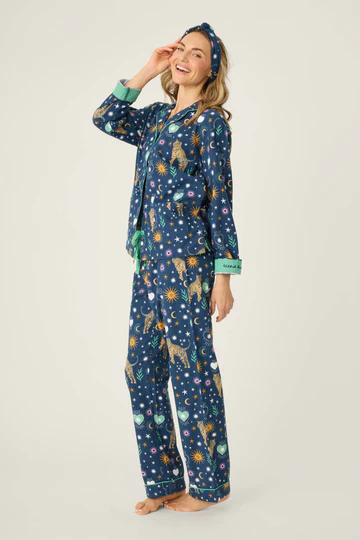 The Wild At Heart 3-Piece Flannel PJ Set
