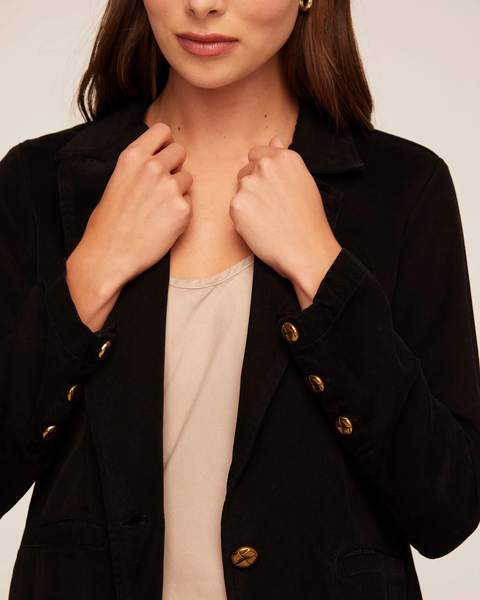 The Notch Collar Long Line Blazer