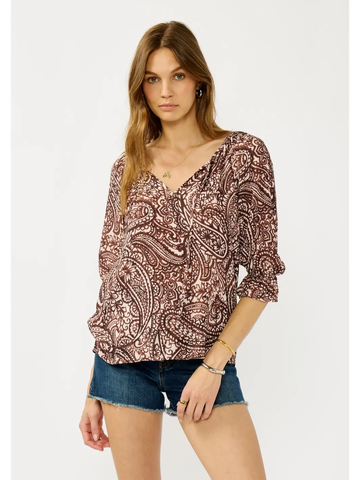 The Paulina Paisley Top