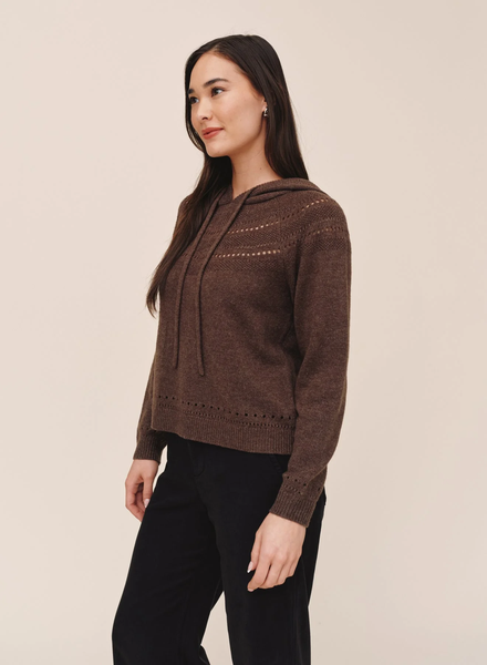 The Pointelle Fairlsle Hoodie