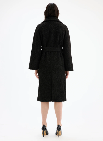 The Teddy Bear Long Coat with Belt