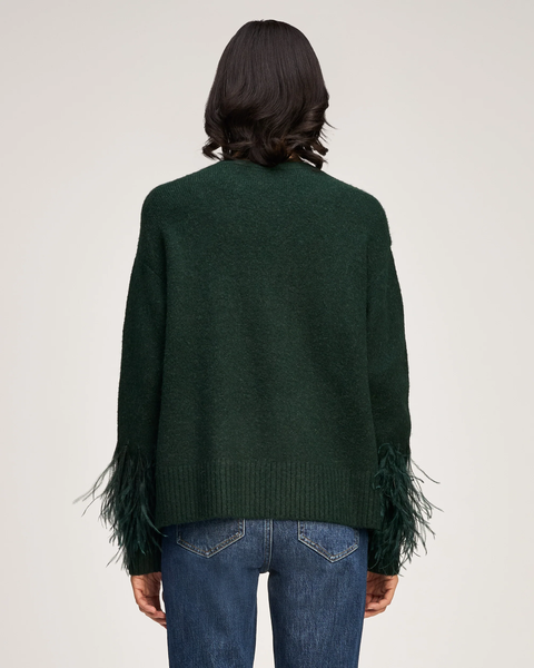 The Briana Feather Cardigan