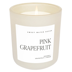 The *New* Pink Grapefruit Soy Candle 15 oz