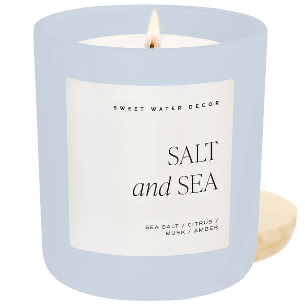 The Salt and Sea 15 oz Soy Candle