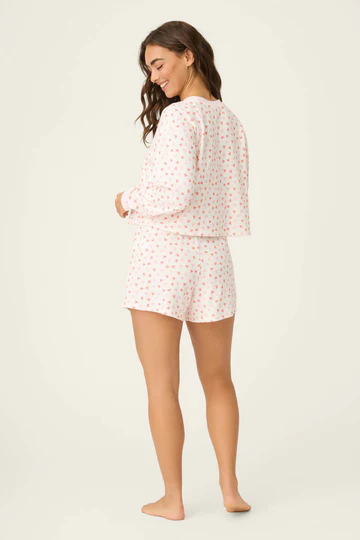 The Boyfriend Boxer Heart to Heart PJ Short Set