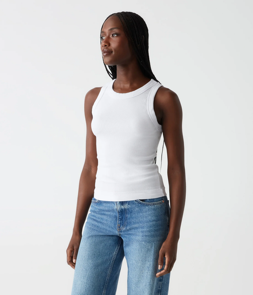 The Gina Ribbed Crop Tank