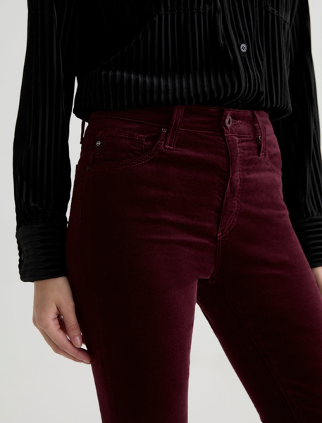 The Farrah Boot Velvet - Winery