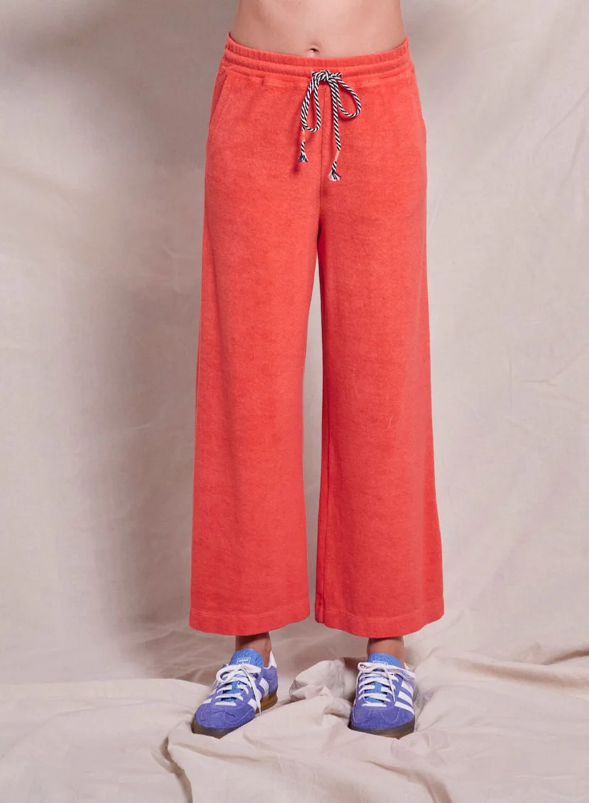 The Loop Terry Crop Lounge Pant