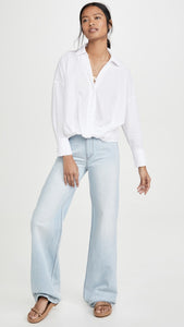 The Voile Front Twist Shirt
