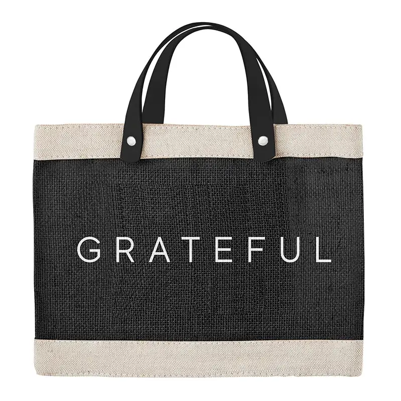 The Grateful Jute Mini Tote