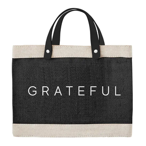 The Grateful Jute Mini Tote