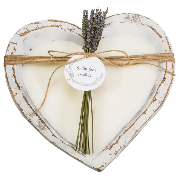 The Large Heart Dough Candle