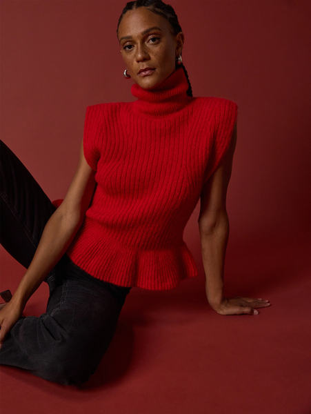 The Miranda Turtleneck Tank