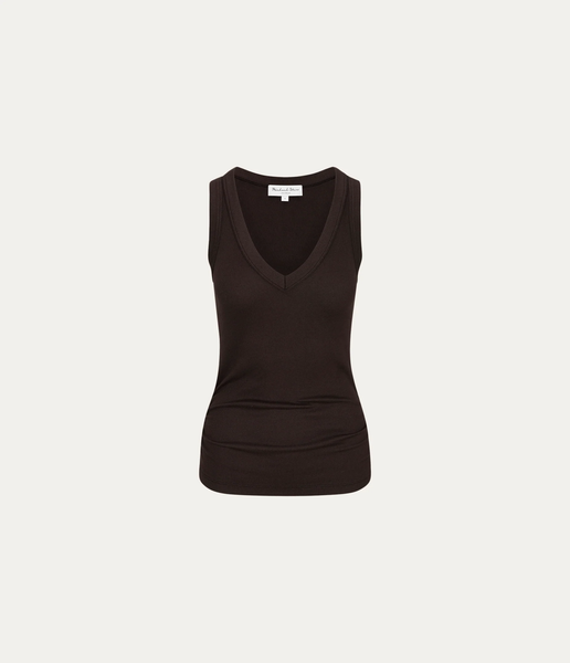 The Blanche Ruched Side Tank