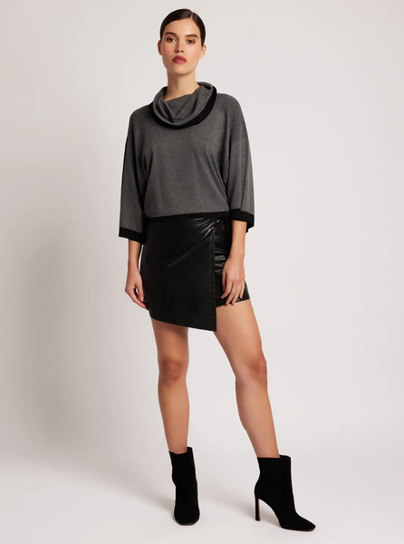 The Portola Heathered Cowl Neck Sweater