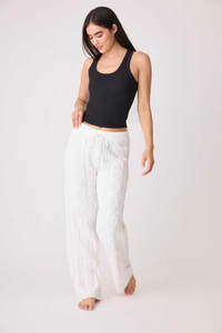 The Chenille Cable Knit Lounge Pants