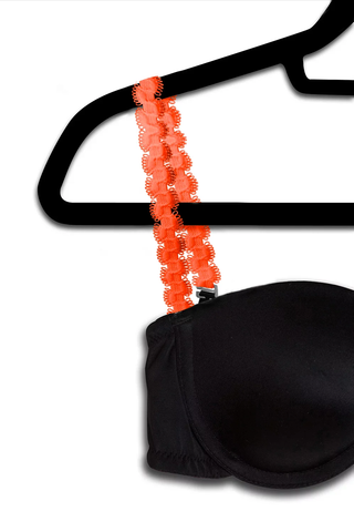The Neon Orange Bra Plunge Bra