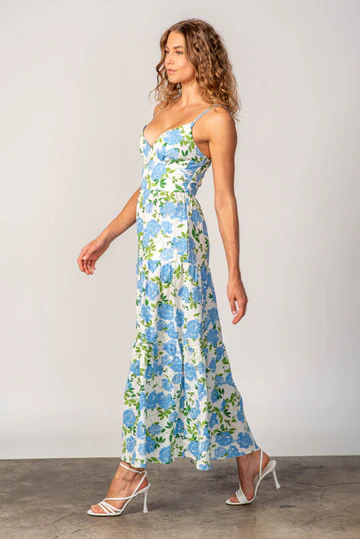 The Kamila Coastal Floral  Dress