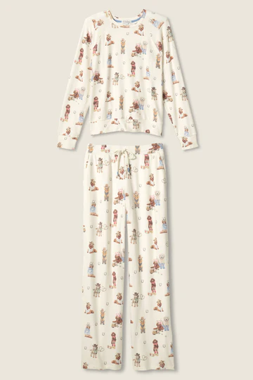 The Ruff On The Range Dog Print PJ Set