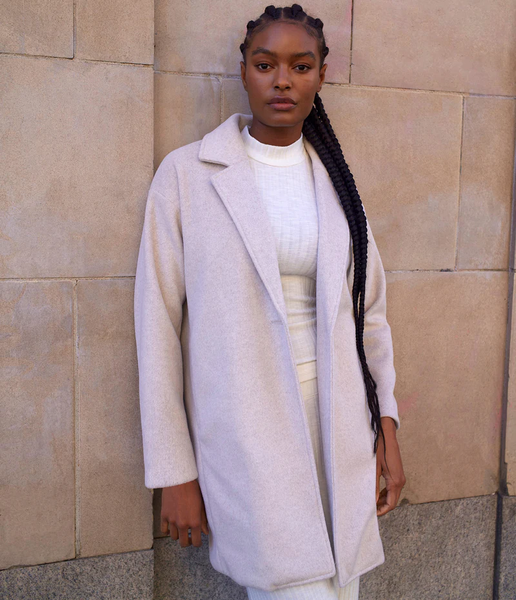 The Opal Button Cuff Turtleneck