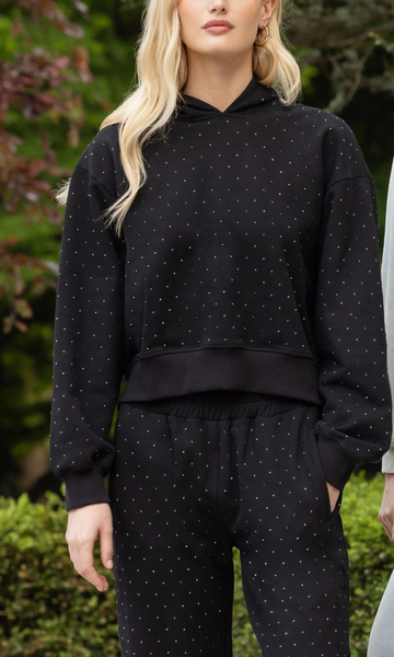 The Ranae Crystal Hoodie - NAVY