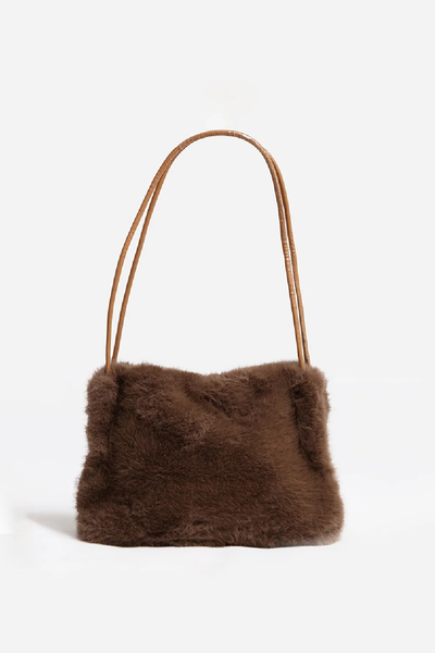 The Faux Fur Shoulder Bag