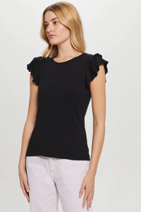 The Celeste Ruffle Sleeve Tee