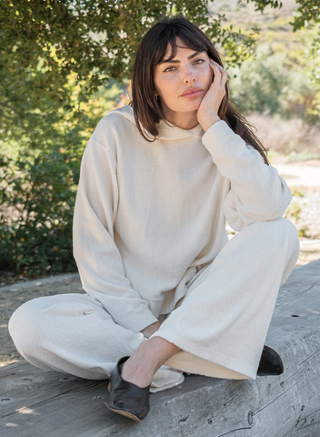 The Sherpa Hoodie w/Side Slits