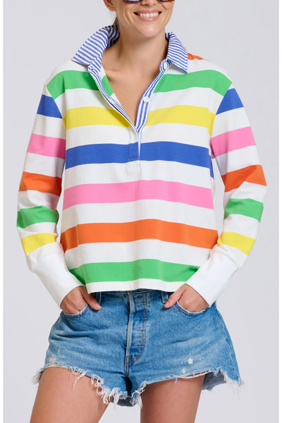 The Summer Stripe Sweatshirt