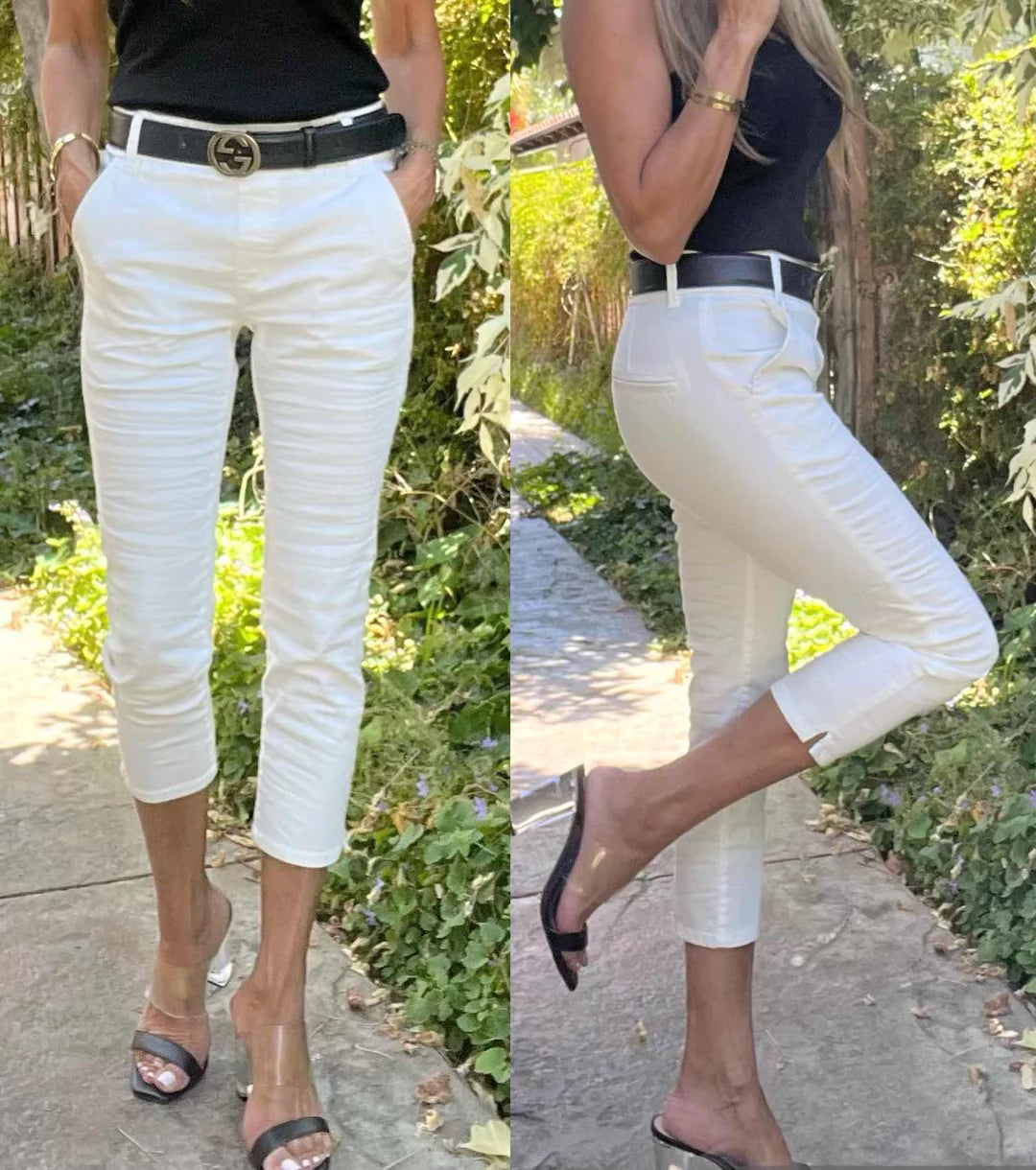 The Dafna Capri White