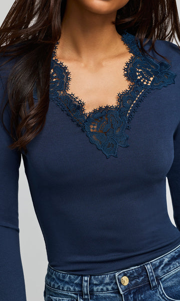 The Lady Lace Combo Top