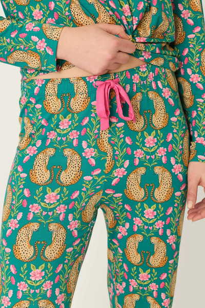 The Cheetah Bonita Dreams PJ Joggers and Long Sleeve