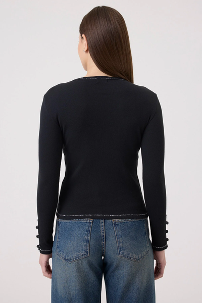 The Celeste Organic Micro Rib Top