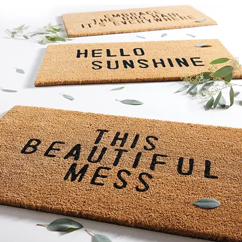 This Beautiful Mess Doormat