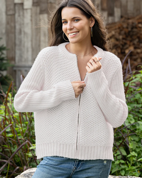 The Shepherd Zip Up Cardi Chunky