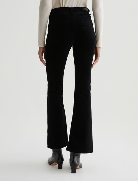 The Farrah Boot Velvet - Black