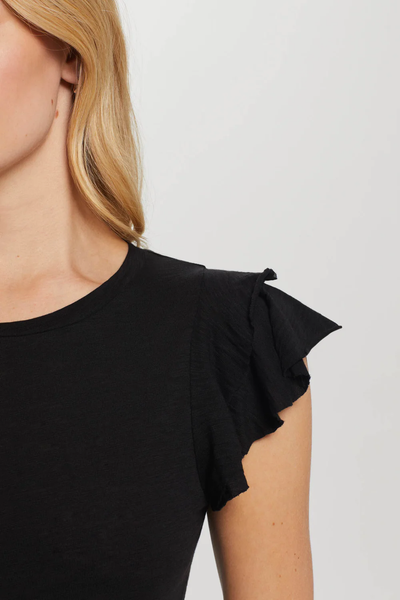 The Celeste Ruffle Sleeve Tee
