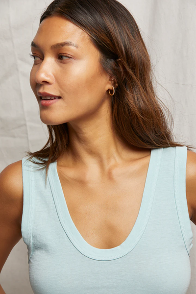 The Khara Tank Iced Aqua