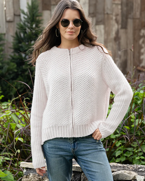 The Shepherd Zip Up Cardi Chunky