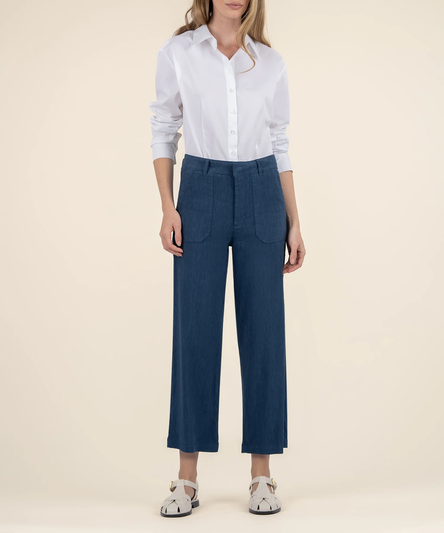 The Topaz High Rise Wide Leg
