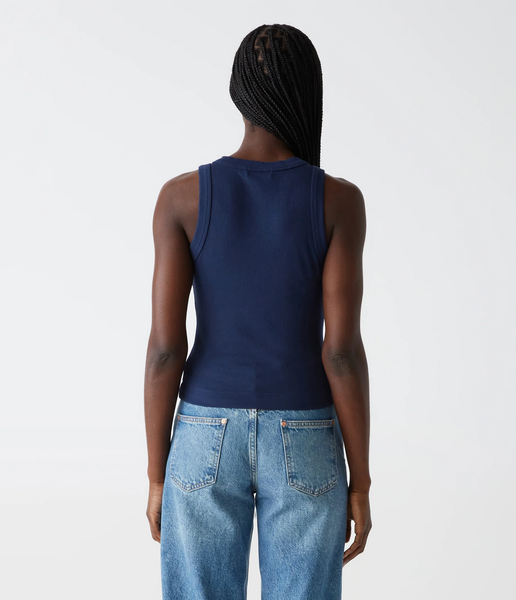 The Gina Ribbed Crop Tank